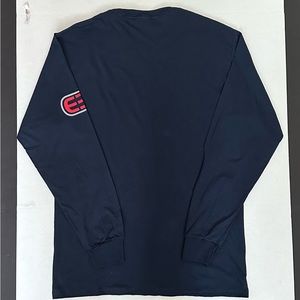 Deep Apparel long Sleeve Tee - Navy